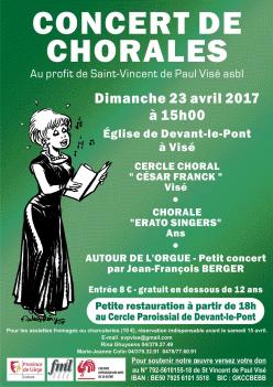 Affiche chorale de Devant-le-Pont 23-4-2017 